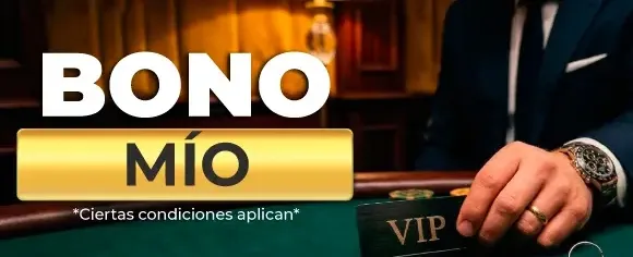 Bono de Bienvenida Mega Casino promotion
